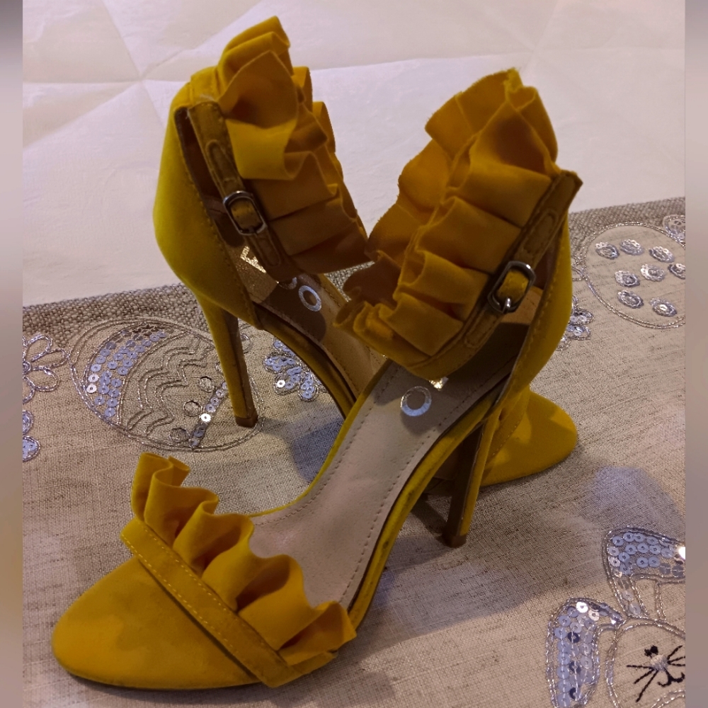 Yellow EGO heels